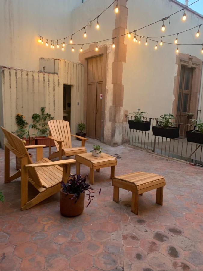 סן לואיס פוטוסי Iturbide500 Hostal מראה חיצוני תמונה